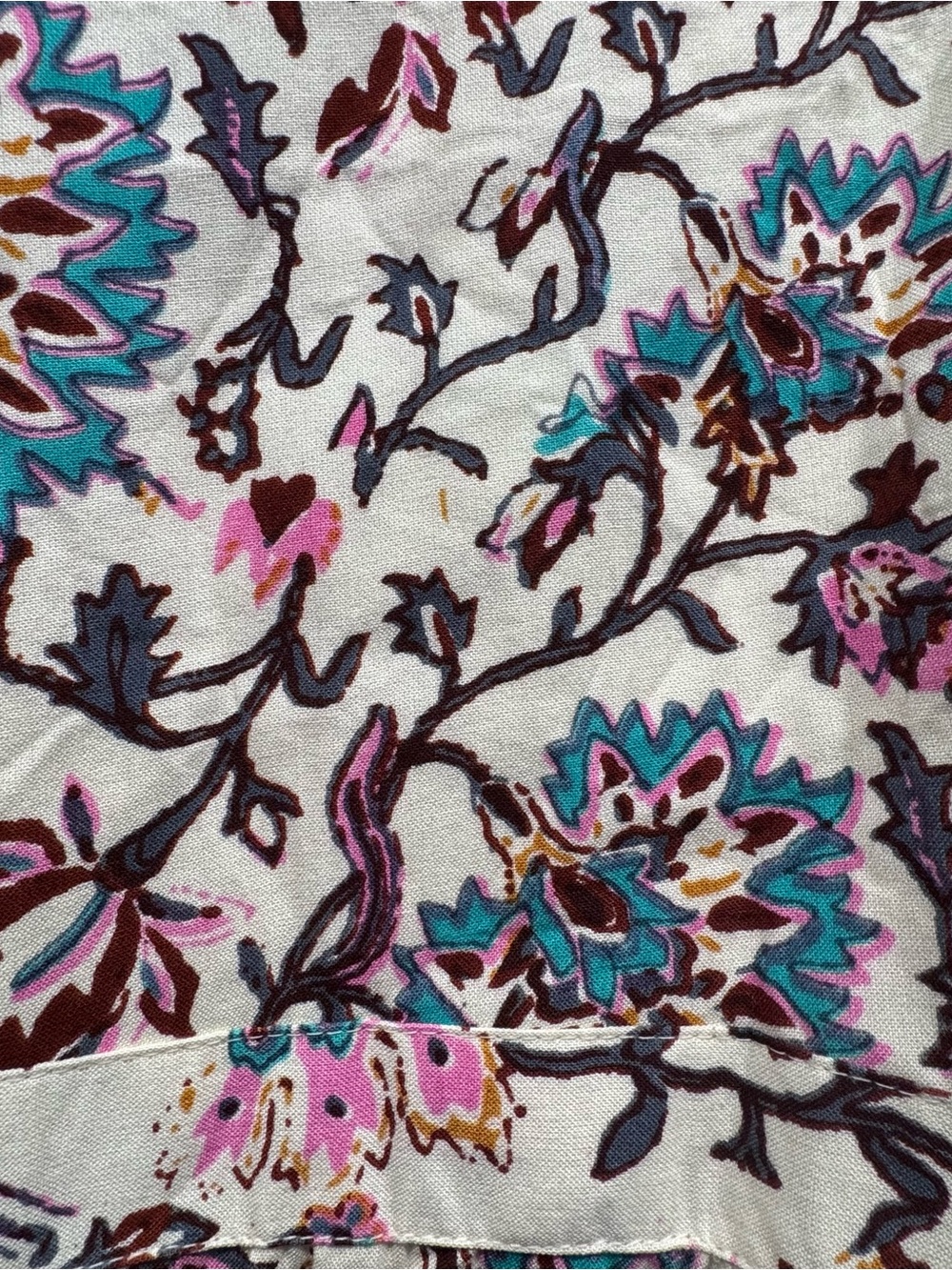 RAGA Deema NWT L Floral Tiered Maxi Dress Boho Euro Summer Resort $270 Bohemian - Picture 6 of 8